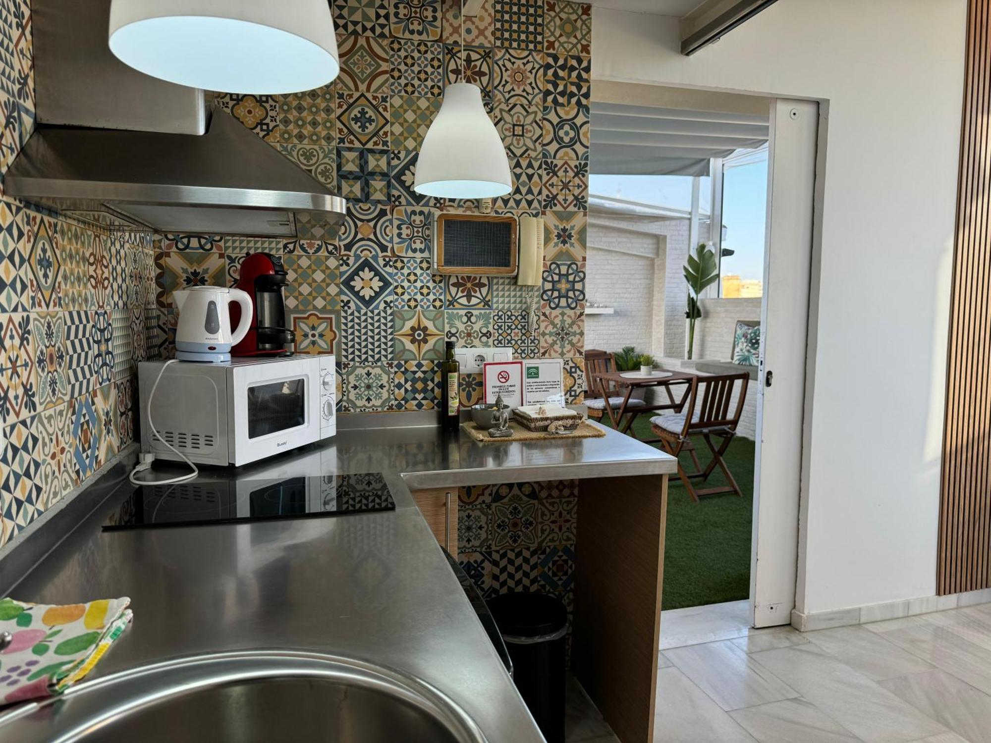 Atico De La Sultana Con Terraza Privada Apartment กอร์โดบา ภายนอก รูปภาพ